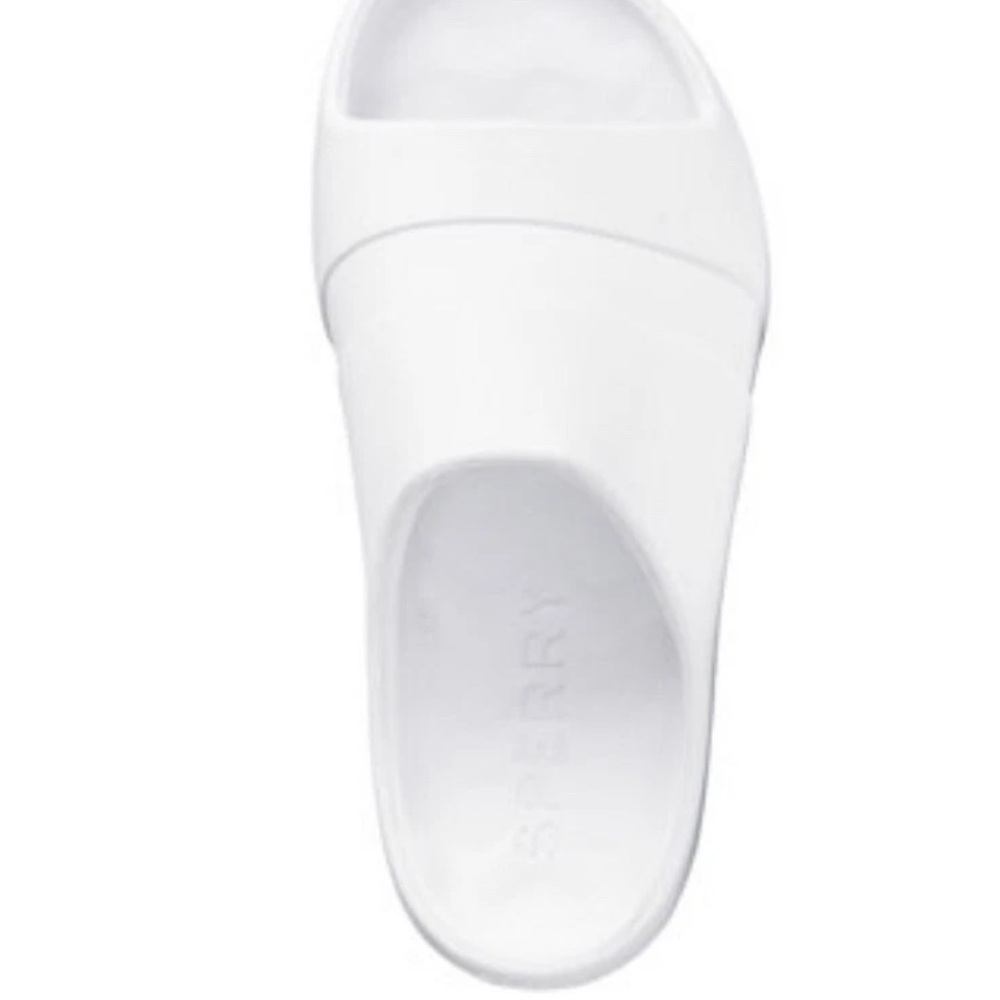 Sperry Women's White Slide Sandals - Picture 7 of 8